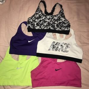 Nike sports bras